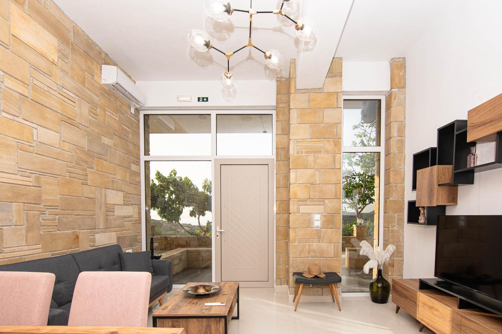 Rikanthos Stone Sea View Apartment Ιι 키사모스 외부 사진