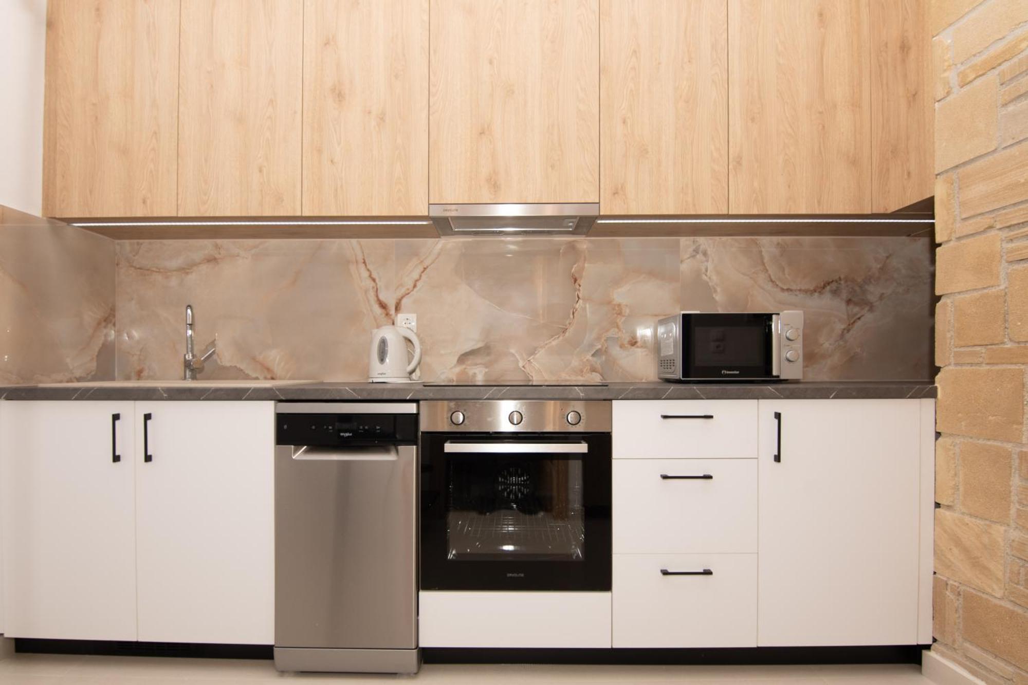 Rikanthos Stone Sea View Apartment Ιι 키사모스 외부 사진